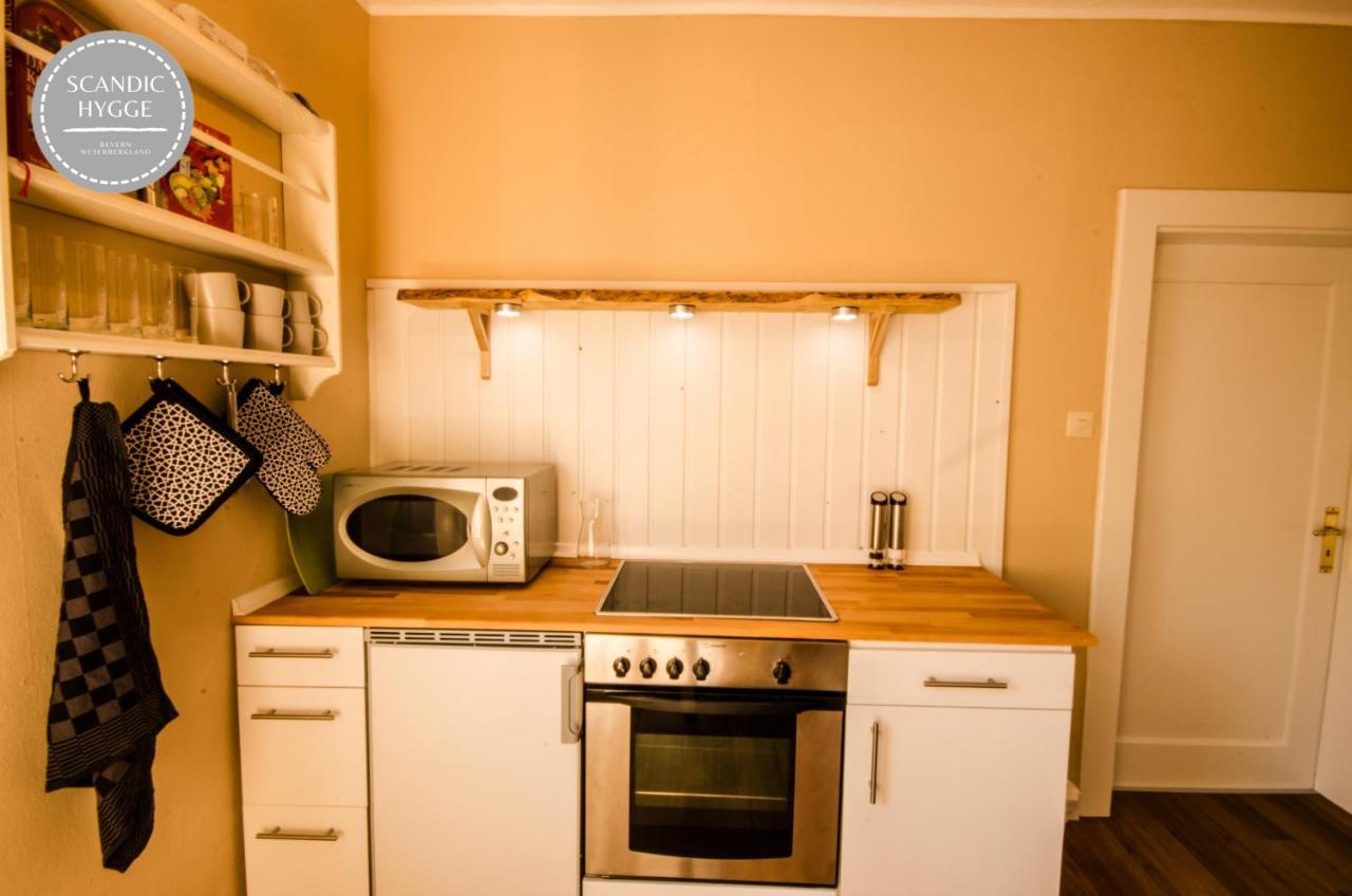 Ferienwohnung Scandic Hygge Bevern Im Weserbergland Ngoại thất bức ảnh