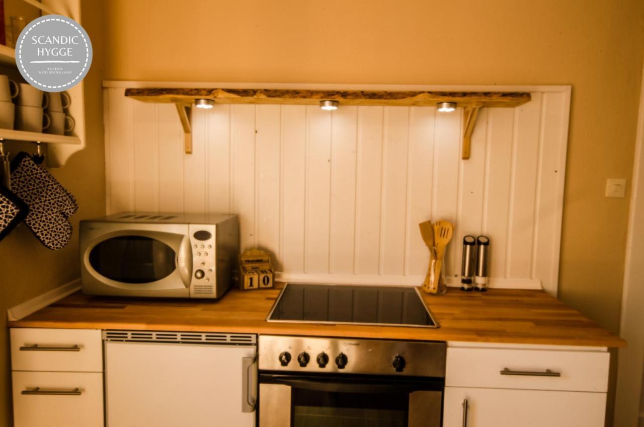 Ferienwohnung Scandic Hygge Bevern Im Weserbergland Ngoại thất bức ảnh