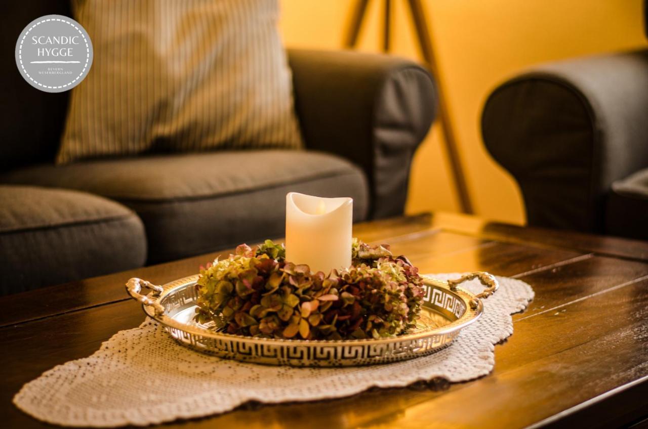 Ferienwohnung Scandic Hygge Bevern Im Weserbergland Ngoại thất bức ảnh